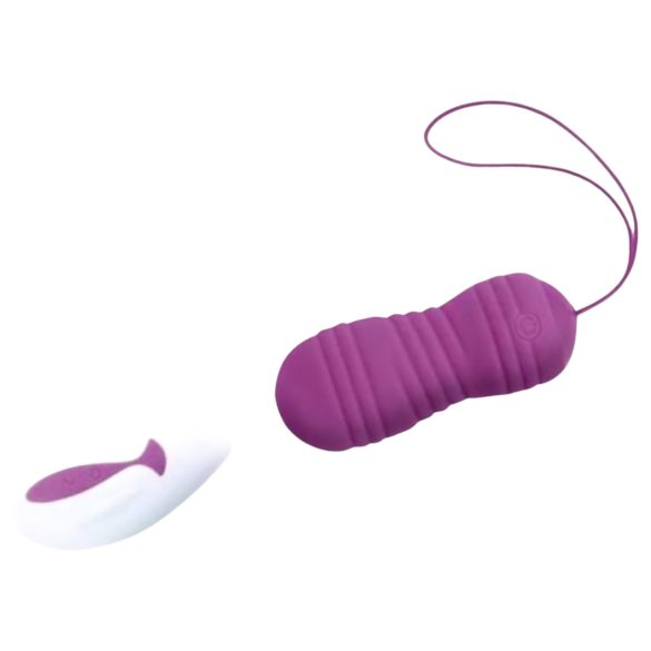FEELZTOYS Foxy - Waterproof Vibrating Egg (Purple)