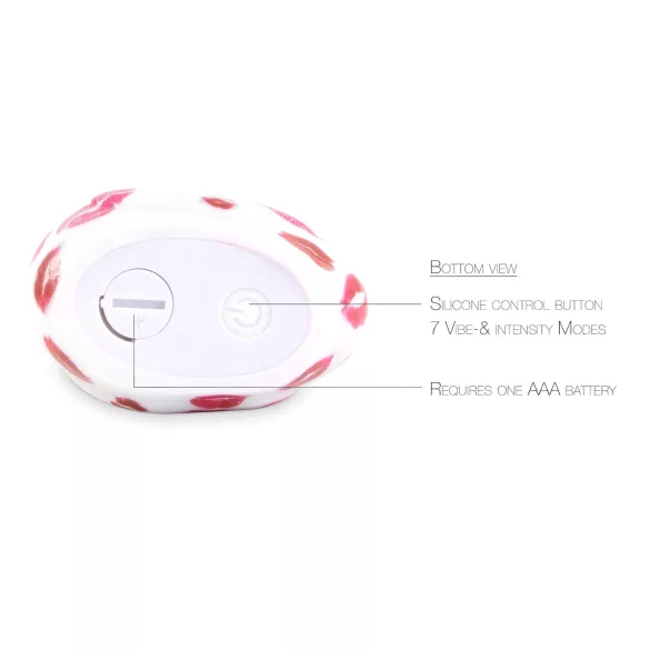 My Duckie Romance 2.0 - waterproof clitoral vibrator (white-pink)