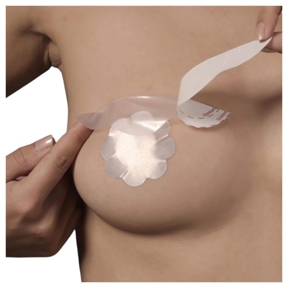 Bye Bra D-F - Invisible Breast Lift Tape - Pink (6 pcs)