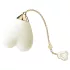ZALO Baby Heart - Smart Waterproof Clitoral Vibrator (White)