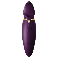   ZALO Hero - Rechargeable, Waterproof Clitoral Vibrator (Purple)