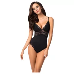 Obsessive 810-TED-1 - Lace Bodysuit (Black) - L/XL