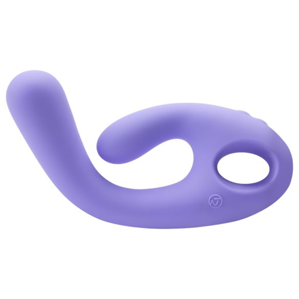 Nomi Tang Flex Bi - Rechargeable Vibrator with Clitoral Arm (Purple)