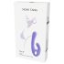 Nomi Tang Flex Bi - Rechargeable Vibrator with Clitoral Arm (Purple)