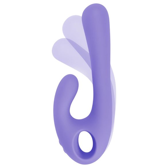 Nomi Tang Flex Bi - Rechargeable Vibrator with Clitoral Arm (Purple)