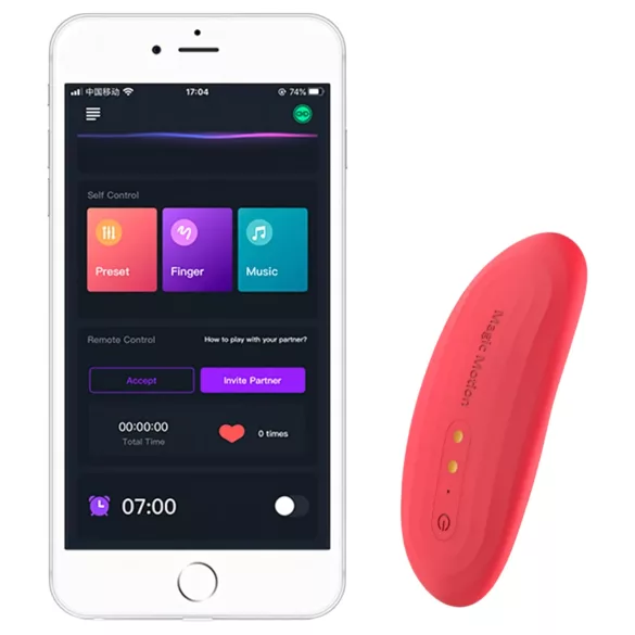 Magic Motion Nyx - Waterproof Coral Clitoral Vibrator