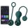 Magic Motion Crystal Duo - Smart Pleasure Balls Set (Green)