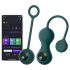 Magic Motion Crystal Duo - Smart Pleasure Balls Set (Green)