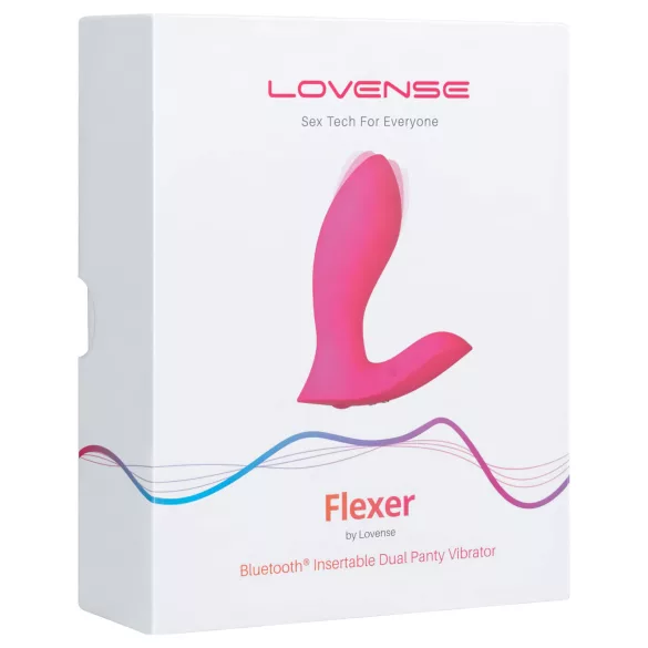 LOVENSE Flexer Panty - rechargeable 2‑in‑1 vibrator (pink)