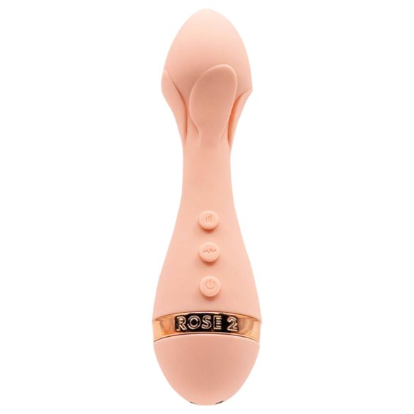 Vush The Rose 2 - Waterproof Rechargeable Massager Vibrator (Pink)