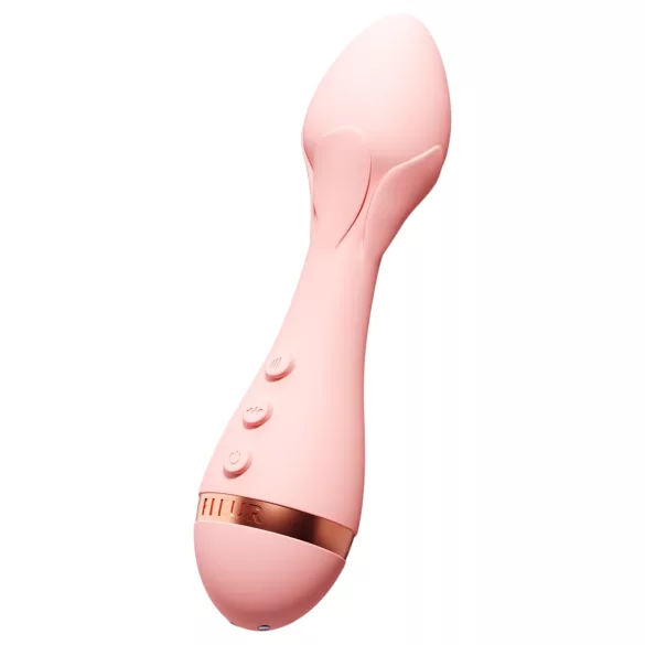 Vush Fleur - rechargeable, waterproof massaging vibrator (pink)