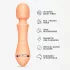 Vush Majesty 2 - Rechargeable, Waterproof Massager Vibrator (Orange)