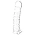 Lonely - Textured Vibrating Penis Sleeve (Transparent)