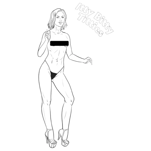 WoodRocket - Boobs, Boobs, Boobs - Adult Sex Colouring Book